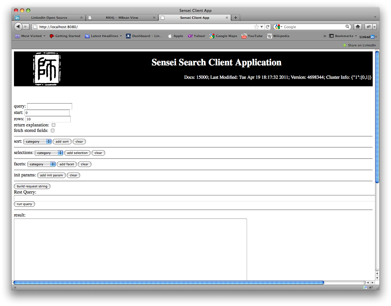 Sensei Web Client